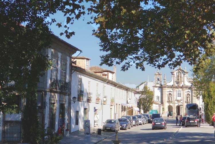 A street in Guimaraes, Portugal